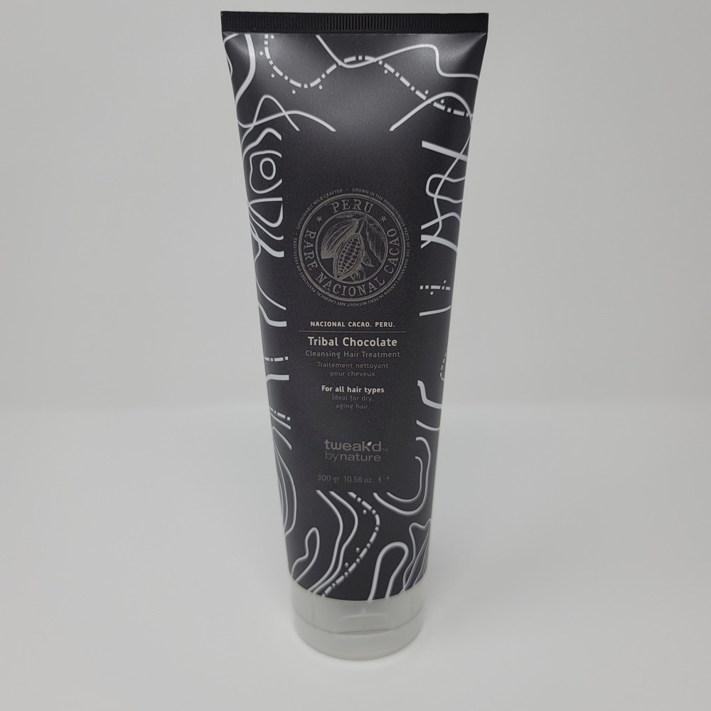 Tweak'd by Nature Tribal Chocolate Cleansing Hair‎ Treatment 10.58 Oz Sealed